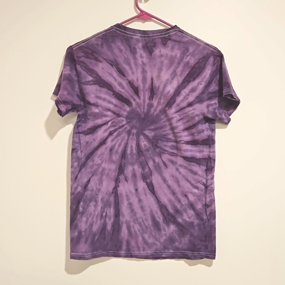 JOURNEY '79 TOUR Purple tie dye graphic tee band merchandise UNISEX Small - Picture 5 of 6